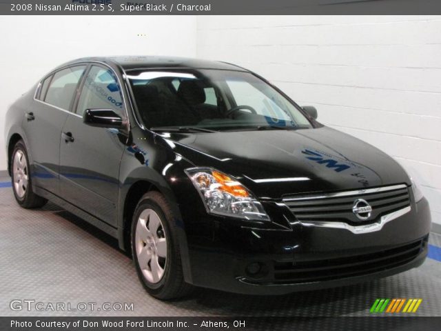 2008 Nissan Altima 2.5 S in Super Black