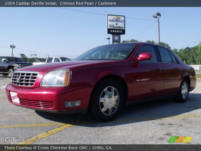 2004 Cadillac DeVille Sedan in Crimson Red Pearl