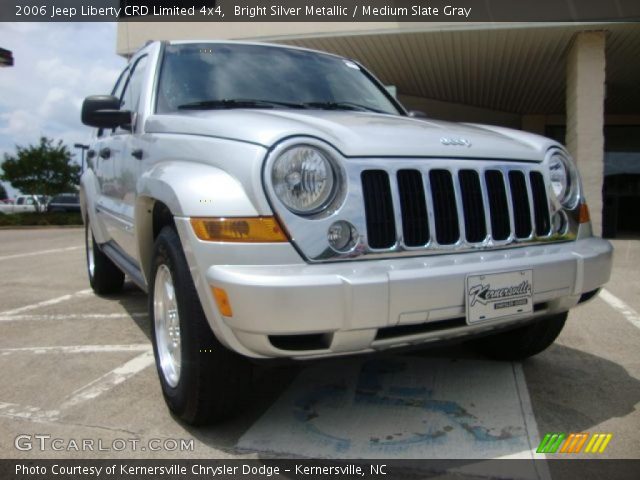 2006 Jeep Liberty CRD Limited 4x4 in Bright Silver Metallic