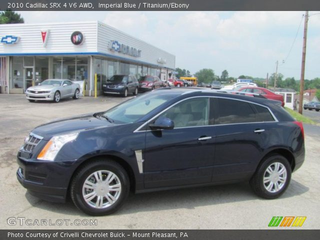 2010 Cadillac SRX 4 V6 AWD in Imperial Blue
