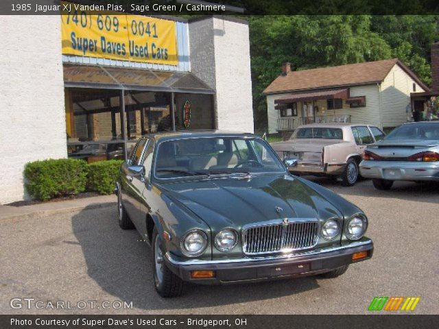 1985 Jaguar XJ Vanden Plas in Sage Green