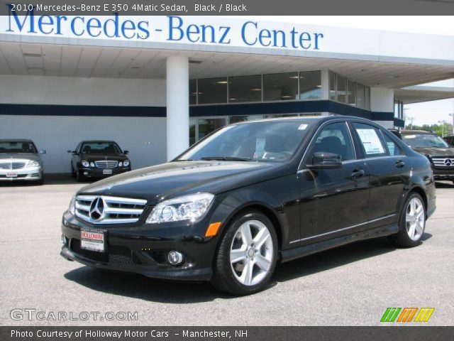 2010 Mercedes-Benz E 350 4Matic Sedan in Black