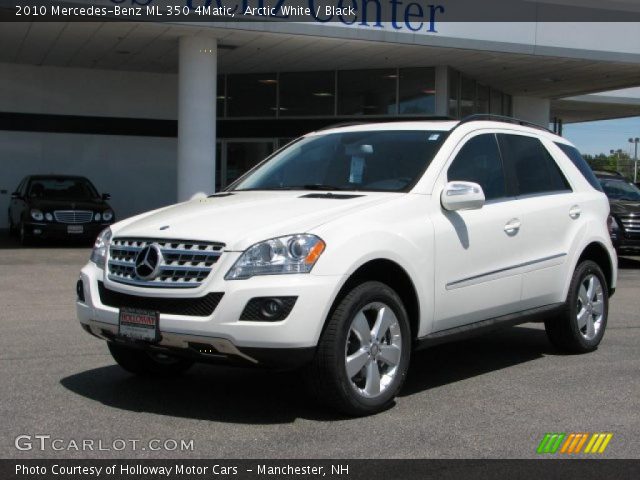 2010 Mercedes-Benz ML 350 4Matic in Arctic White