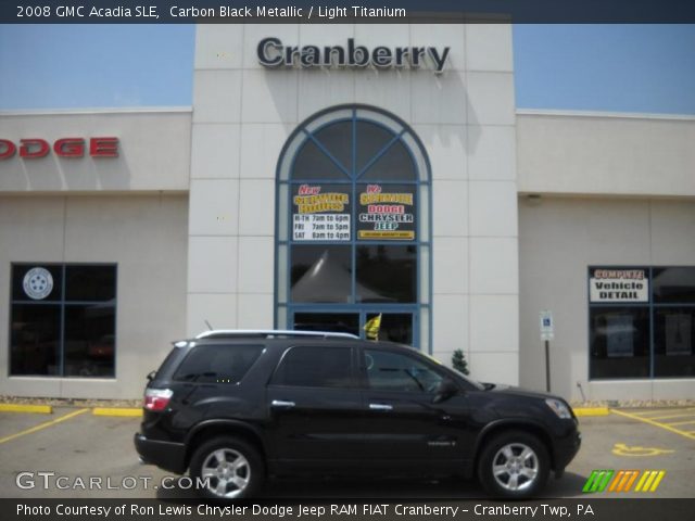 2008 GMC Acadia SLE in Carbon Black Metallic