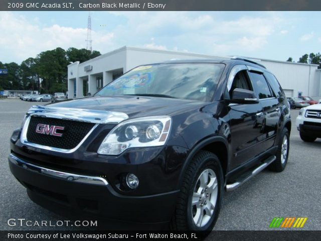 2009 GMC Acadia SLT in Carbon Black Metallic