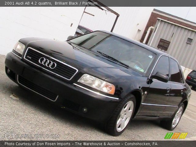 2001 Audi A8 4.2 quattro in Brilliant Black