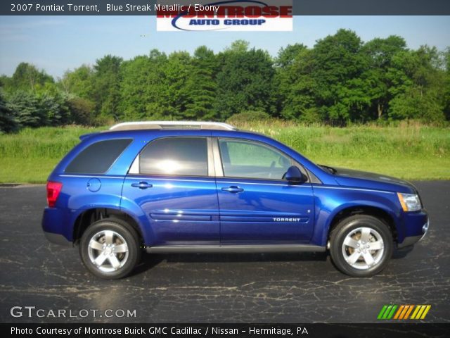 2007 Pontiac Torrent  in Blue Streak Metallic