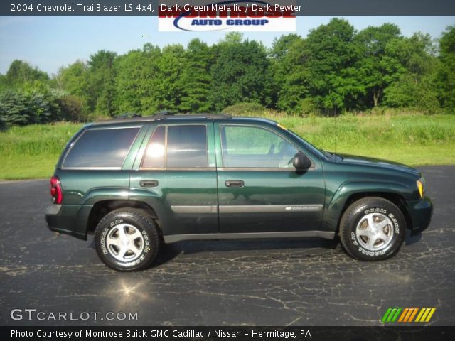 2004 Chevrolet TrailBlazer LS 4x4 in Dark Green Metallic