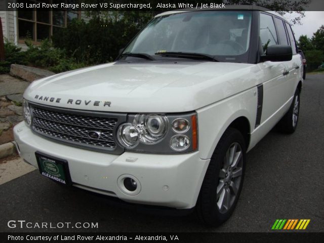 2008 Land Rover Range Rover V8 Supercharged in Alaska White