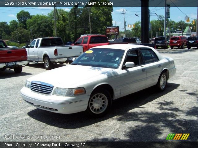 1999 Ford Crown Victoria LX in Vibrant White