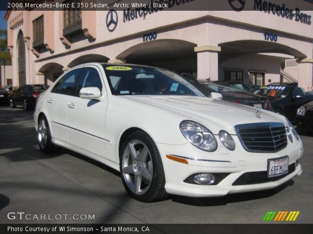 2008 Mercedes-Benz E 350 Sedan in Arctic White