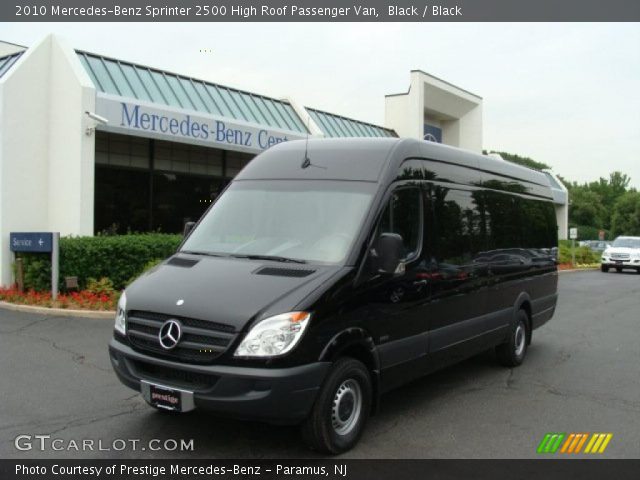 2010 Mercedes-Benz Sprinter 2500 High Roof Passenger Van in Black