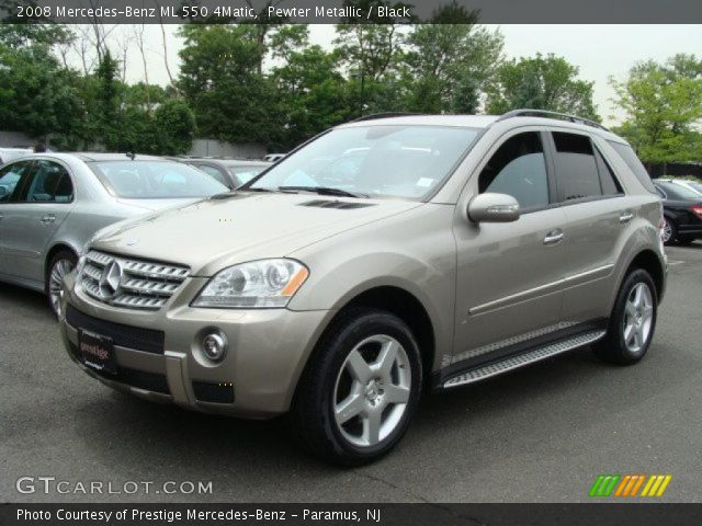 2008 Mercedes-Benz ML 550 4Matic in Pewter Metallic