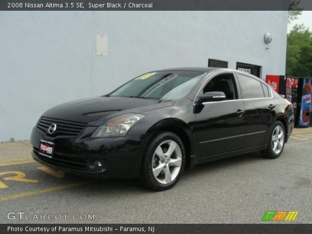 2008 Nissan Altima 3.5 SE in Super Black