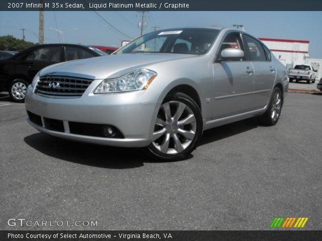2007 Infiniti M 35x Sedan in Liquid Platinum Metallic