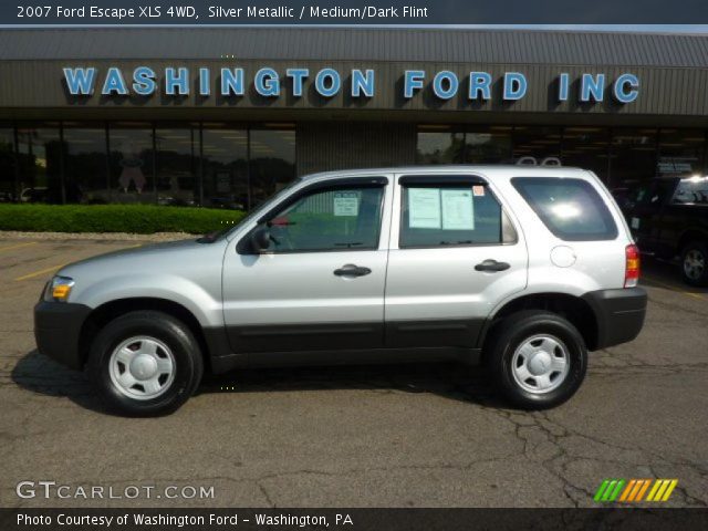 2007 Ford Escape XLS 4WD in Silver Metallic