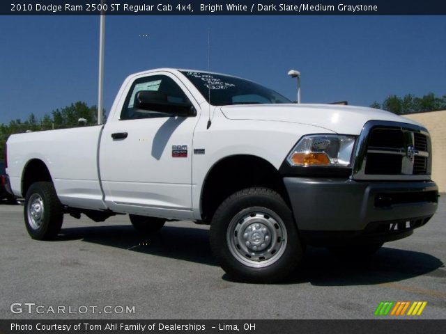 2010 Dodge Ram 2500 ST Regular Cab 4x4 in Bright White