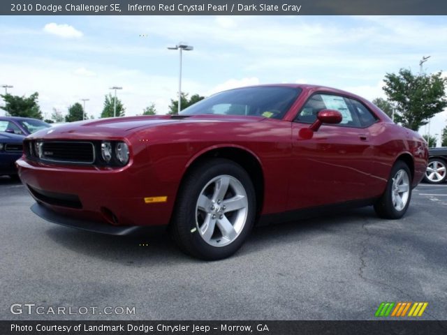 2010 Dodge Challenger SE in Inferno Red Crystal Pearl