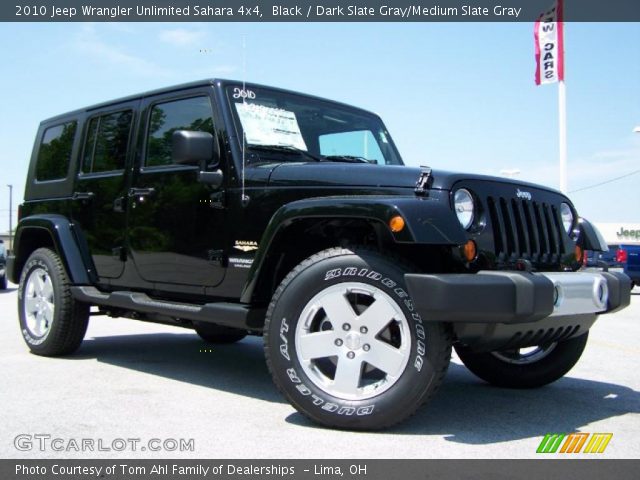 2010 Jeep Wrangler Unlimited Sahara 4x4 in Black