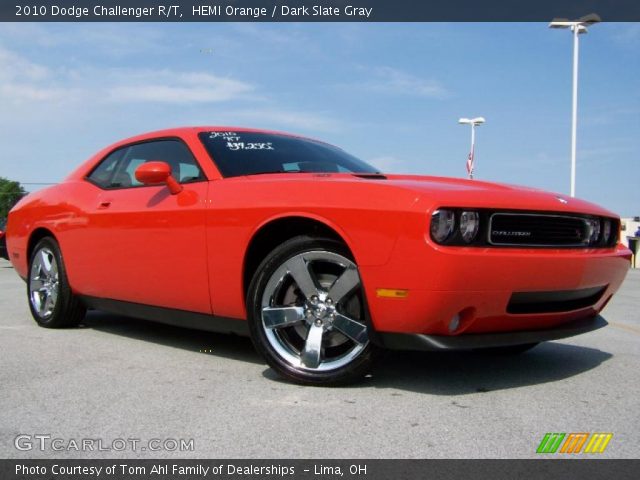 2010 Dodge Challenger R/T in HEMI Orange