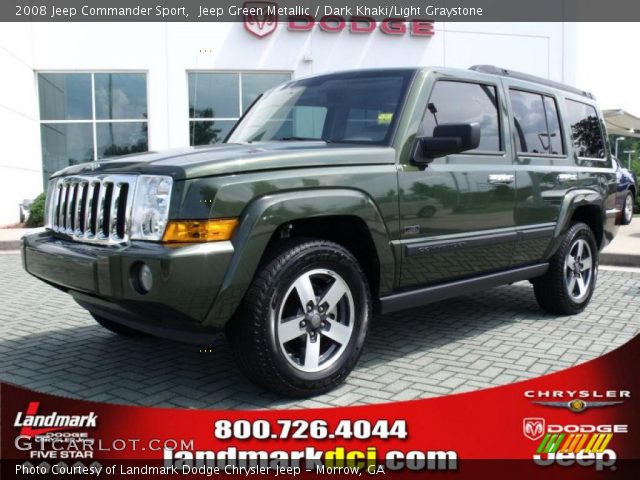 2008 Jeep Commander Sport in Jeep Green Metallic