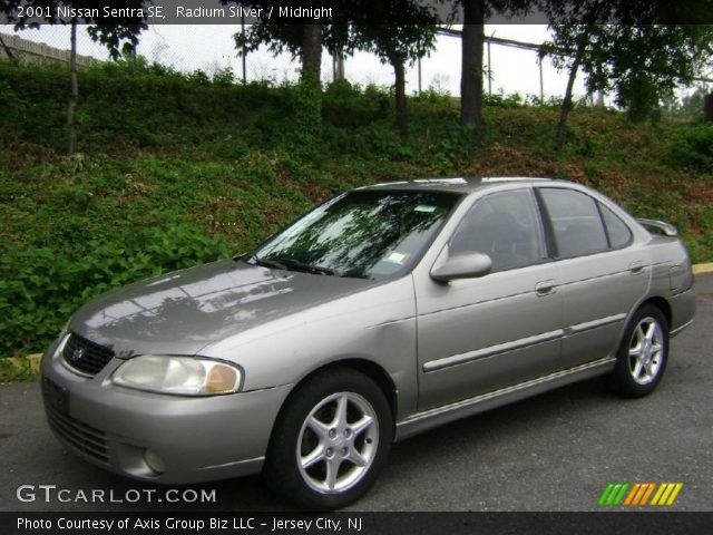 2001 Nissan Sentra SE in Radium Silver