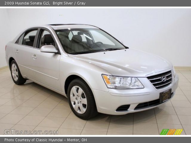 2009 Hyundai Sonata GLS in Bright Silver