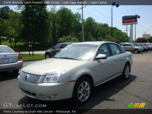 2008 Mercury Sable Premier AWD Sedan in Light Sage Metallic