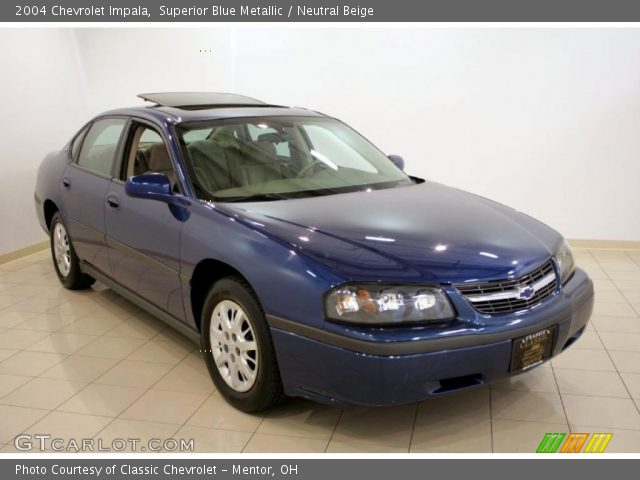 2004 Chevrolet Impala  in Superior Blue Metallic
