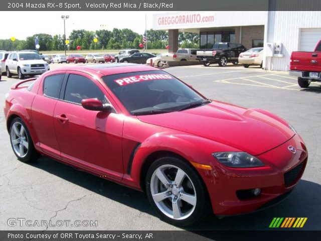 2004 Mazda RX-8 Sport in Velocity Red Mica