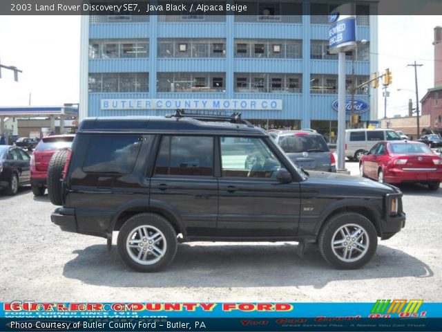 2003 Land Rover Discovery SE7 in Java Black