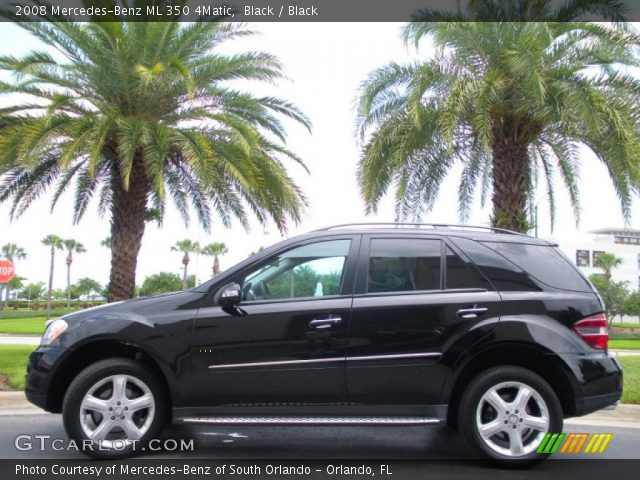 2008 Mercedes-Benz ML 350 4Matic in Black