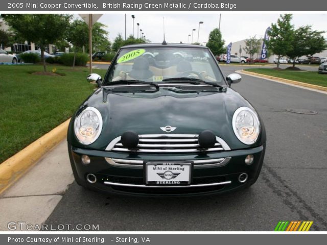 2005 Mini Cooper Convertible in British Racing Green Metallic
