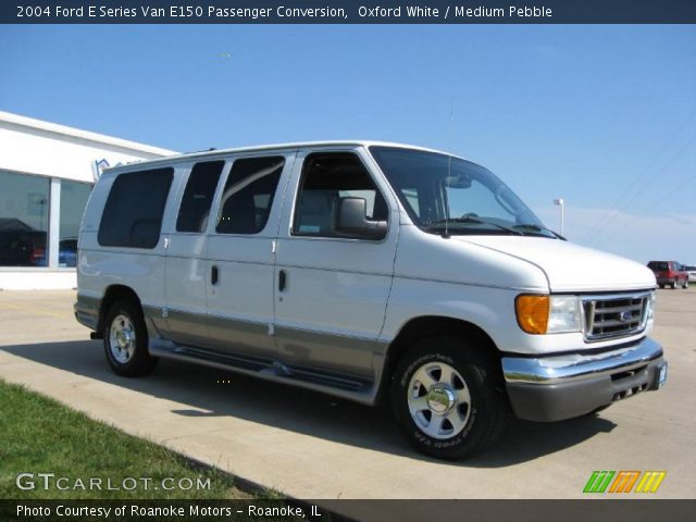 2004 Ford E Series Van E150 Passenger Conversion in Oxford White