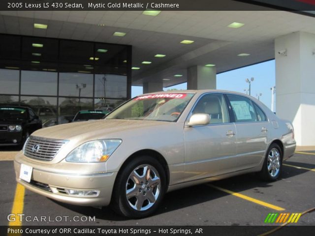 2005 Lexus LS 430 Sedan in Mystic Gold Metallic