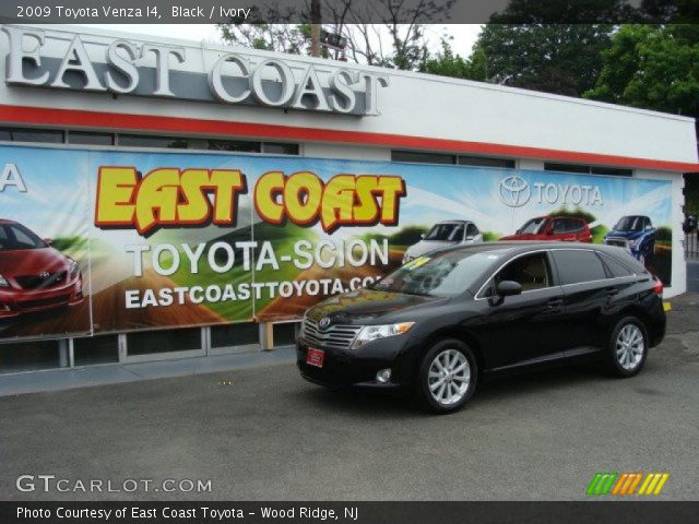 2009 Toyota Venza I4 in Black