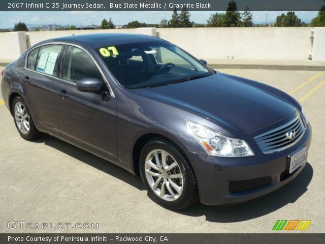 2007 Infiniti G 35 Journey Sedan in Blue Slate Metallic