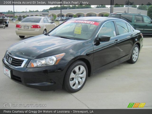 2008 Honda Accord EX Sedan in Nighthawk Black Pearl