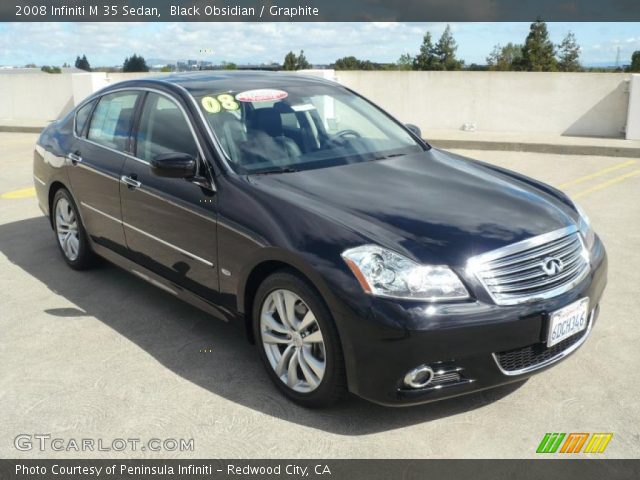2008 Infiniti M 35 Sedan in Black Obsidian