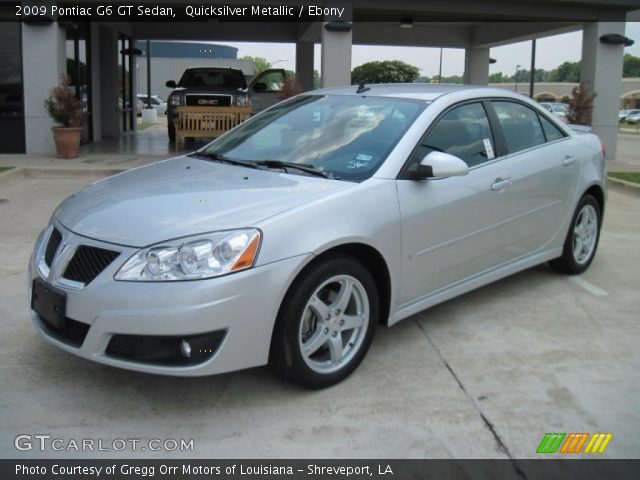 2009 Pontiac G6 GT Sedan in Quicksilver Metallic