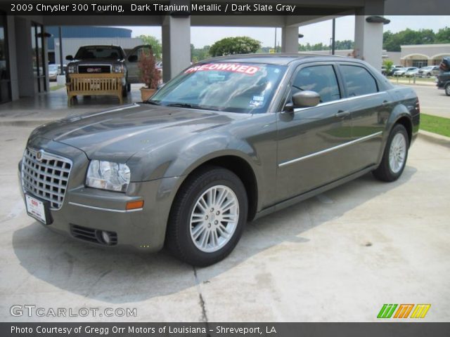 Dark Titanium Metallic 2009 Chrysler 300 Touring Dark