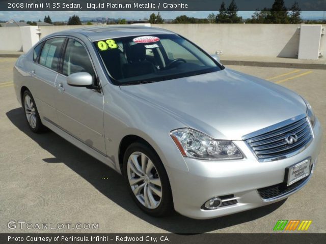 2008 Infiniti M 35 Sedan in Liquid Platinum Metallic