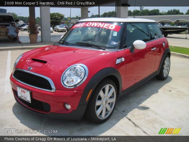 2008 Mini Cooper S Hardtop in Chili Red
