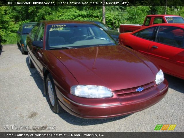 2000 Chevrolet Lumina Sedan in Dark Carmine Red Metallic