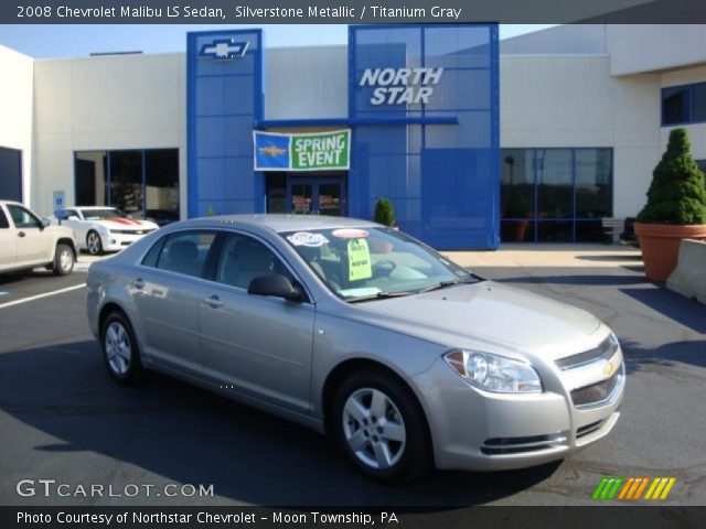 2008 Chevrolet Malibu LS Sedan in Silverstone Metallic