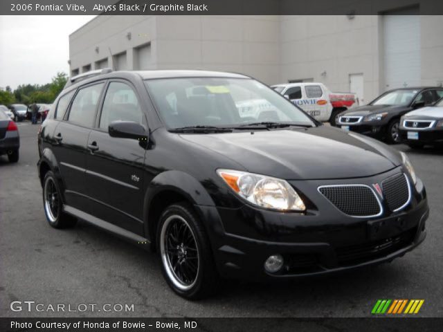 2006 Pontiac Vibe  in Abyss Black