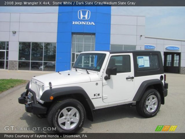 2008 Jeep Wrangler X 4x4 in Stone White