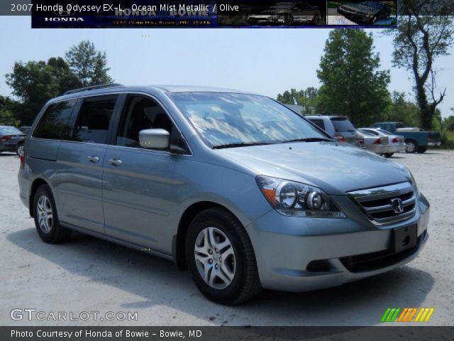 2007 Honda Odyssey EX-L in Ocean Mist Metallic