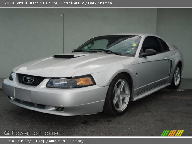 2000 Ford Mustang GT Coupe in Silver Metallic