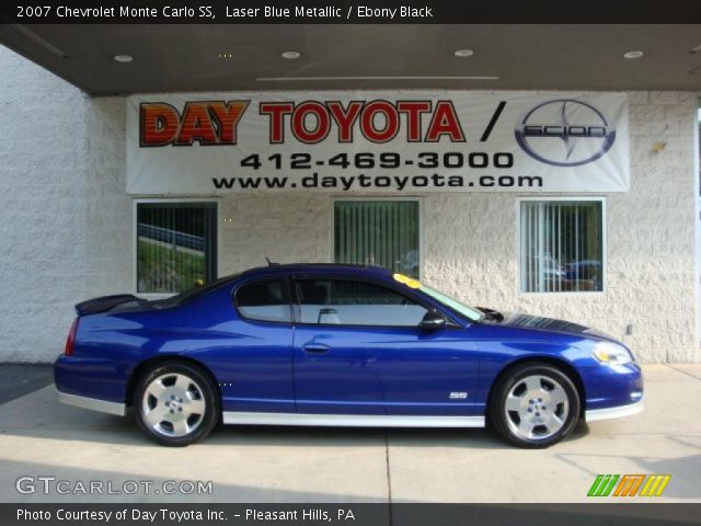 2007 Chevrolet Monte Carlo SS in Laser Blue Metallic